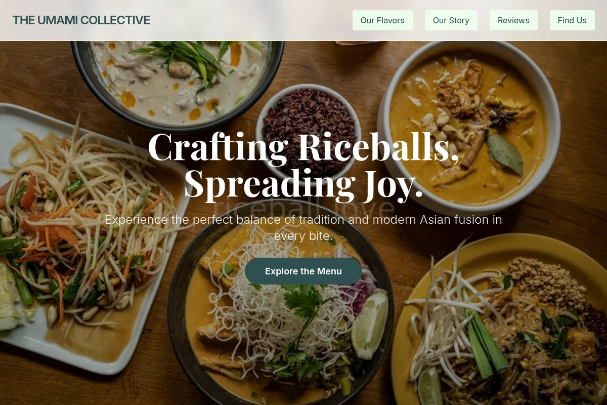 Snack Asian Fusion Food