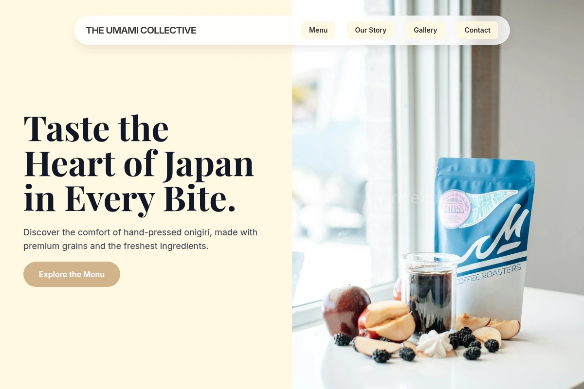 Onigiri Specialty Food